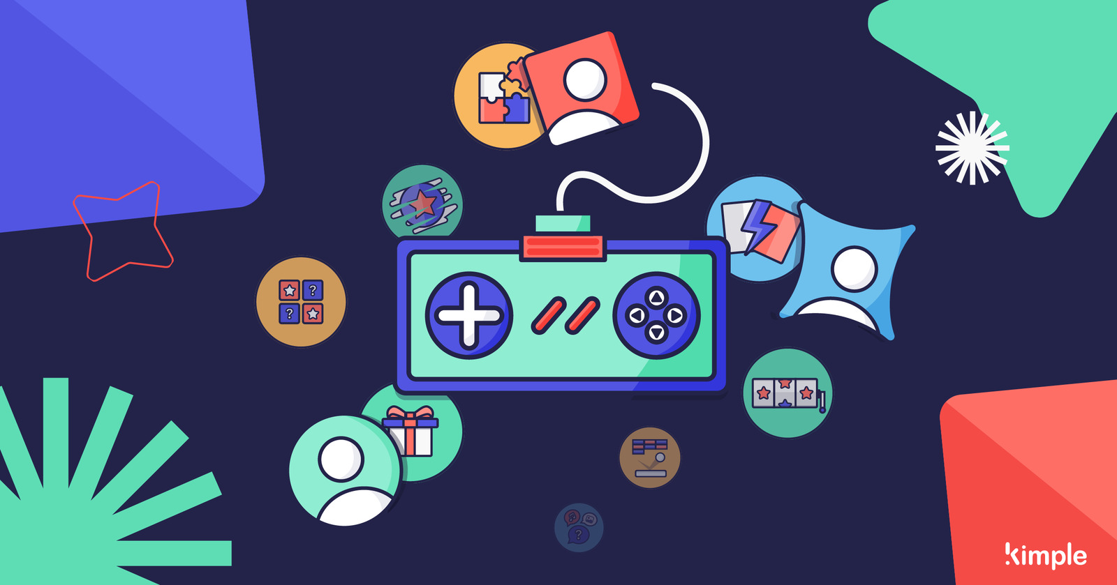 Illustration du thème Utilisez la Gamification pour Améliorer l’Engagement Client et la Fidélité