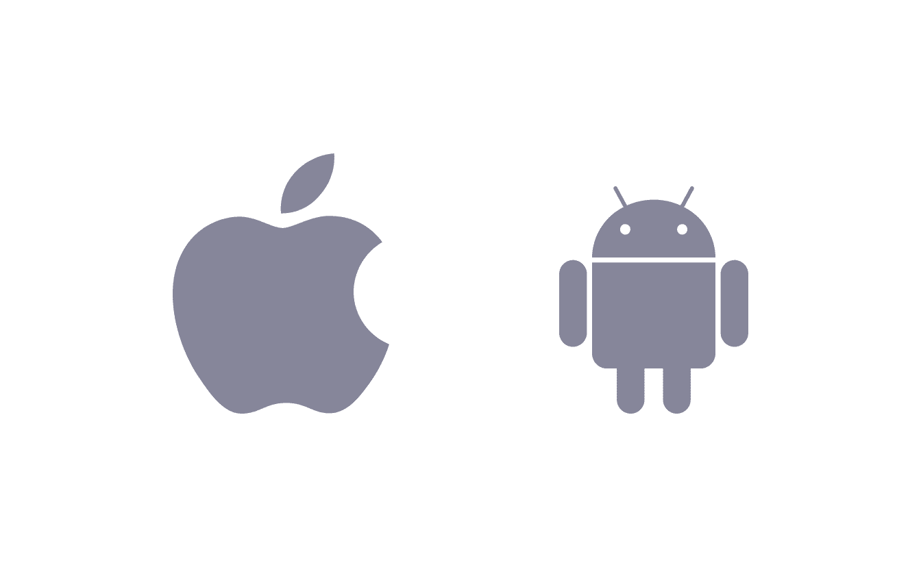 Logo apple et android