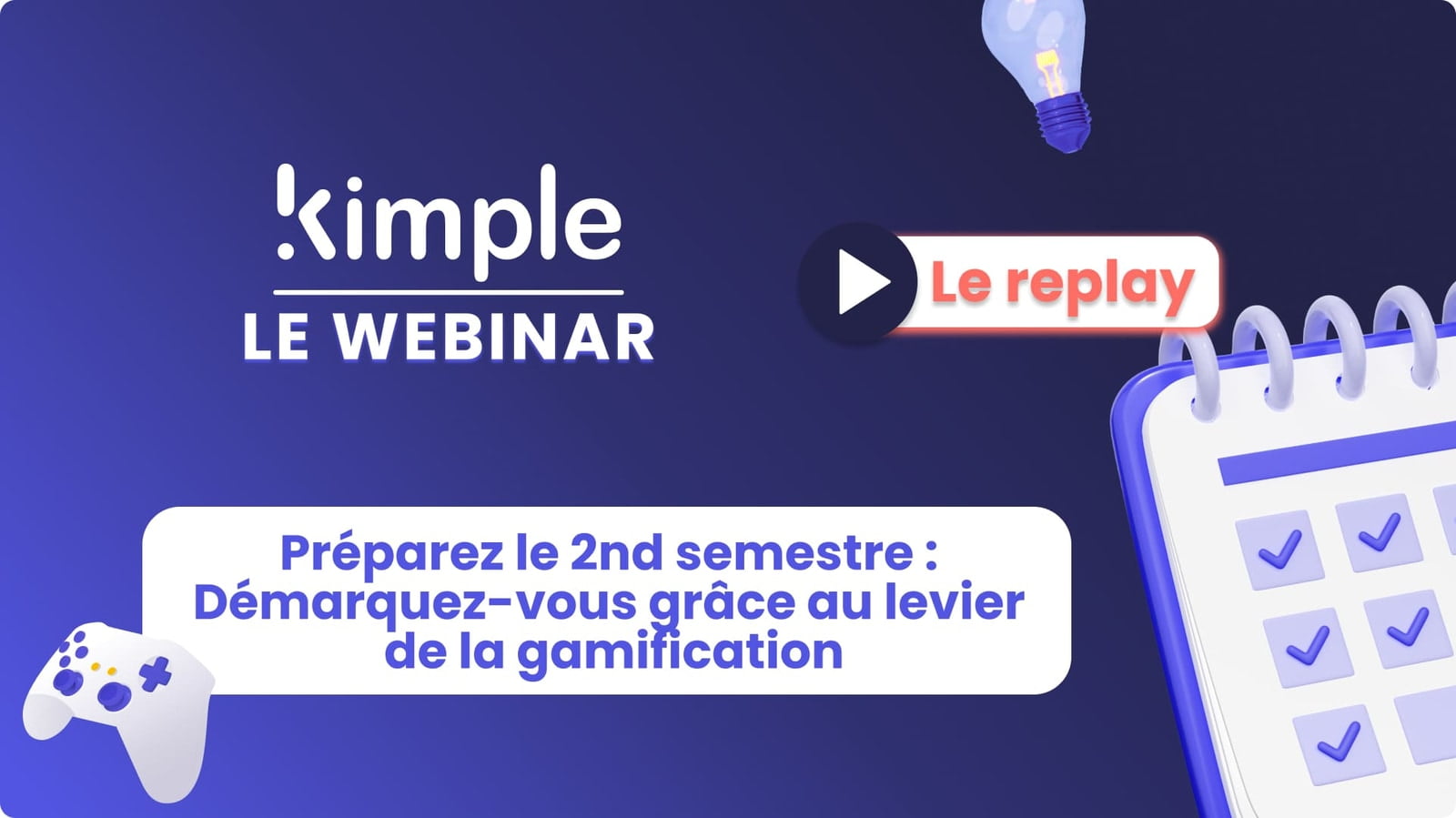 Webinar second semestre