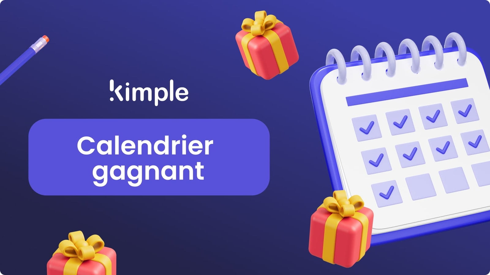 Calendrier gagnant